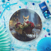 チワフアクリスマスフェスティバルシーズン ペーパープレート (パーティー)