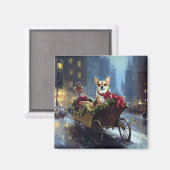 チワフアクリスマスフェスティバルシーズン マグネット (正面/裏面)