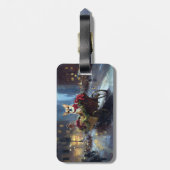 チワフアクリスマスフェスティバルシーズン ラゲッジタグ (裏面縦)