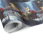 チワフアクリスマスフェスティバルシーズン ラッピングペーパー (ロールコーナー)