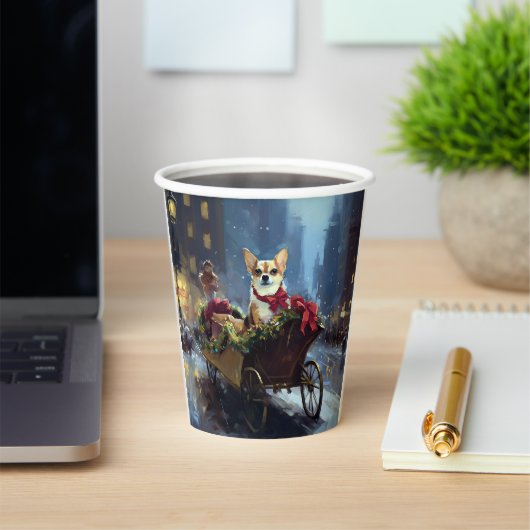チワフアクリスマスフェスティバルシーズン 紙コップ (インサイチュ)