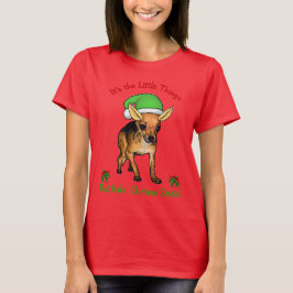 チワフアクリスマスメリー Tシャツ