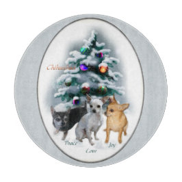 チワフアクリスマス カッティングボード