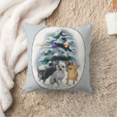 チワフアクリスマス クッション (ブランケット)