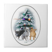 チワフアクリスマス タイル (正面)