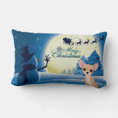 チワフアクリスマス ランバークッション (裏面)