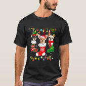 チワフアクリスマス Tシャツ (正面)