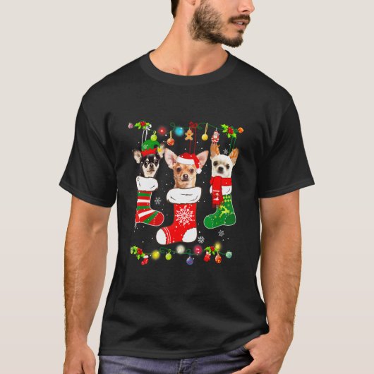 チワフアクリスマス Tシャツ (正面)