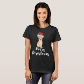チワフアクリスマス Tシャツ (正面フル)