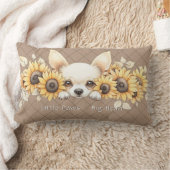 チワフアサンフラワーズフローラ装飾用クッション ランバークッション (ブランケット)