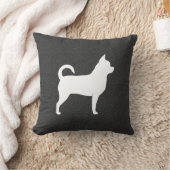 チワフアシルエット クッション (ブランケット)