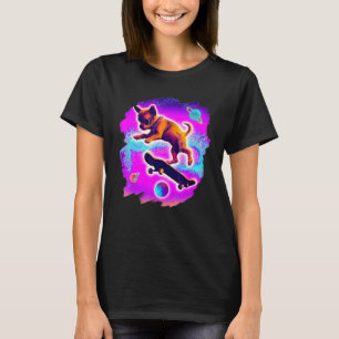 チワフアスケートボードアウタースペースレトロヴィンテージ Tシャツ