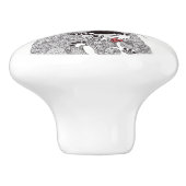 チワフアドアノブ – セラミック セラミックノブ (側面)