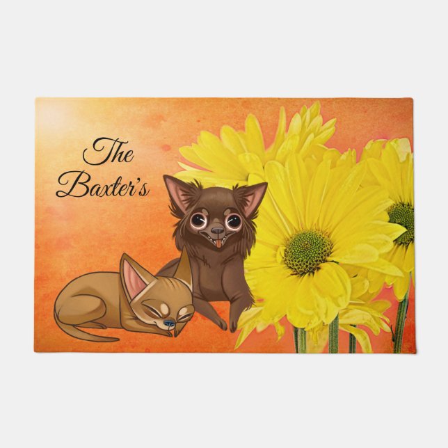 チワフアドアマット ドアマット (正面)