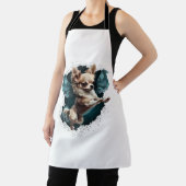 チワフアバレリナバレエダンス踊り エプロン (インサイチュ)