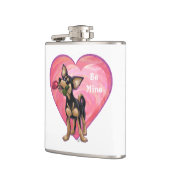 チワフアバレンタインデー フラスク (左)