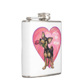 チワフアバレンタインデー フラスク (右)