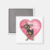 チワフアバレンタインデー マグネット (正面/裏面)