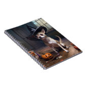 チワフアパンプキンズハロウィンホラー ノートブック (右側)