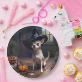 チワフアパンプキンズハロウィンホラー ペーパープレート (パーティー)