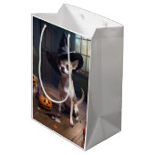 チワフアパンプキンズハロウィンホラー ミディアムペーパーバッグ (裏面アングル)