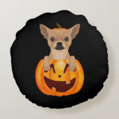 チワフアパンプキン ラウンドクッション (裏面)