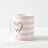 チワフアマグス コーヒーマグカップ (正面左)