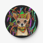 チワフアメキシコ ペーパープレート (正面)