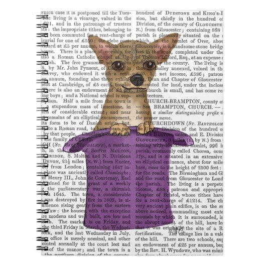 チワホアイントップハット ノートブック (正面)