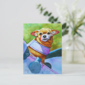 チワホアインベビーカー ポストカード (スタンド正面)