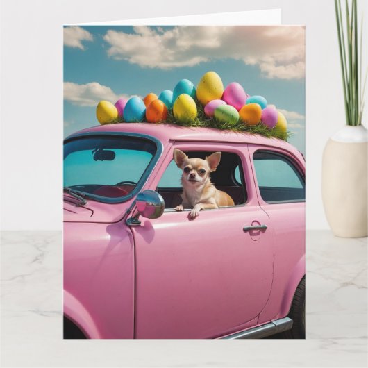 チワホアイースターエッグ カード (正面)