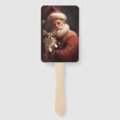 チワホアウィズサンタクロースフェスティバルクリスマス ハンドファン (裏面)