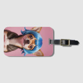 チワホアウィッグ ラゲッジタグ (正面横)