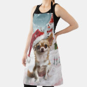 チワホアウィンターワンダーランドクリスマスジョイ エプロン (インサイチュ)
