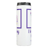 チワホアキュートドッグシルエットPPY&B タンブラー (裏面)