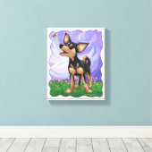 チワホアギフト&アクセサリー キャンバスプリント (インサイチュ (ウッドフロア))