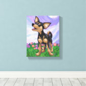 チワホアギフト&アクセサリー キャンバスプリント (インサイチュ (ウッドフロア))