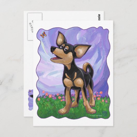 チワホアギフト&アクセサリー ポストカード (正面/裏面)