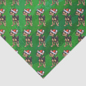 チワホアクリスマスオングリーン 薄葉紙 (詳細)