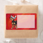 チワホアクリスマスオンレッド ラベル (インサイチュ)