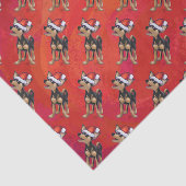 チワホアクリスマスオンレッド 薄葉紙 (詳細)