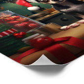 チワホアクリスマスクッキーズホリデー ポスター (角)