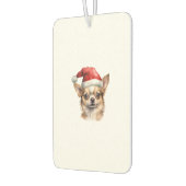 チワホアクリスマスドッグ カーエアーフレッシュナー (左)