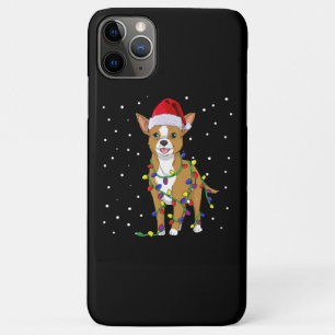 チワホアクリスマスドッグ iPhone 11 PRO MAXケース