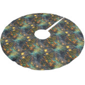 チワホアクリスマスフェスティバル航海 ブラッシュドポリエステルツリースカート (アングル)