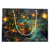 チワホアクリスマスフェスティバル航海 ラージペーパーバッグ (裏面)