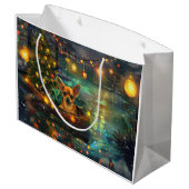 チワホアクリスマスフェスティバル航海 ラージペーパーバッグ (裏面アングル)