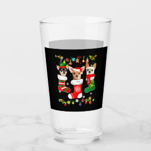 チワホアクリスマスライト タンブラーグラス