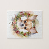 チワホアクリスマスリースフェスティバルカップ ジグソーパズル (横)