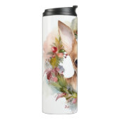 チワホアクリスマスリースフェスティバルカップ タンブラー (回転左)